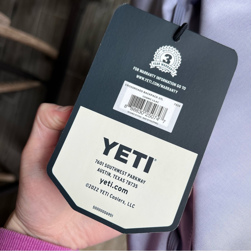 YETI Crossroads 27L Backpack cosmic lilac - Picture 8 of 10